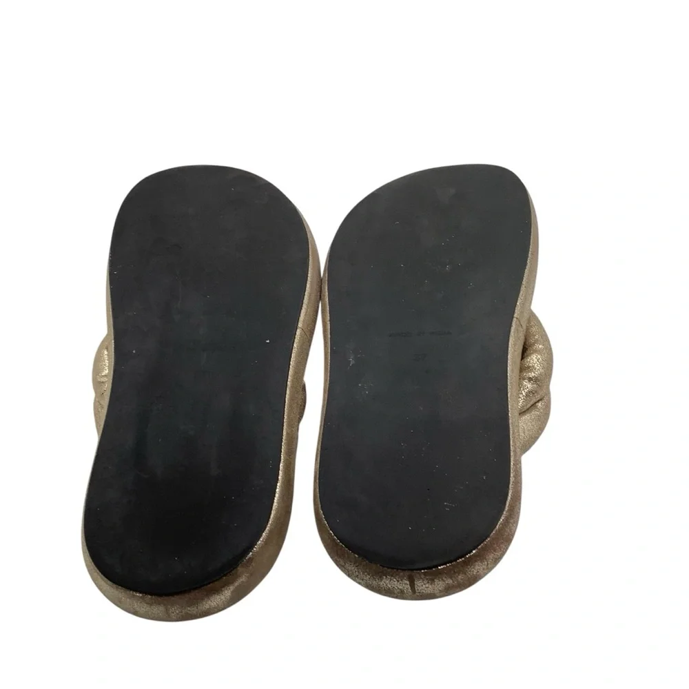 Free people Elegant Gold‎ Women's Sandals size 7